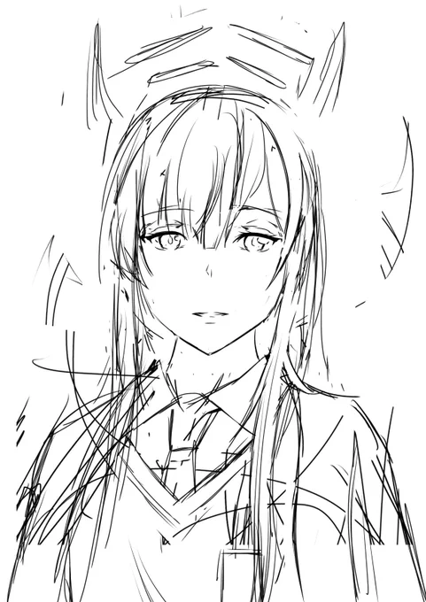 こうした方が顔近い? 