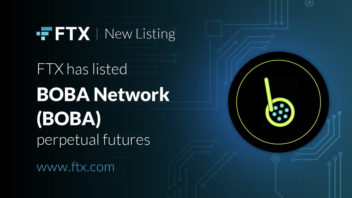 FTX_Official's tweet photo. Are you a BOBA lover? 👀 @bobanetwork $BOBA https://t.co/IJFBMRCOC7 https://t.co/IaKSoCVR8z