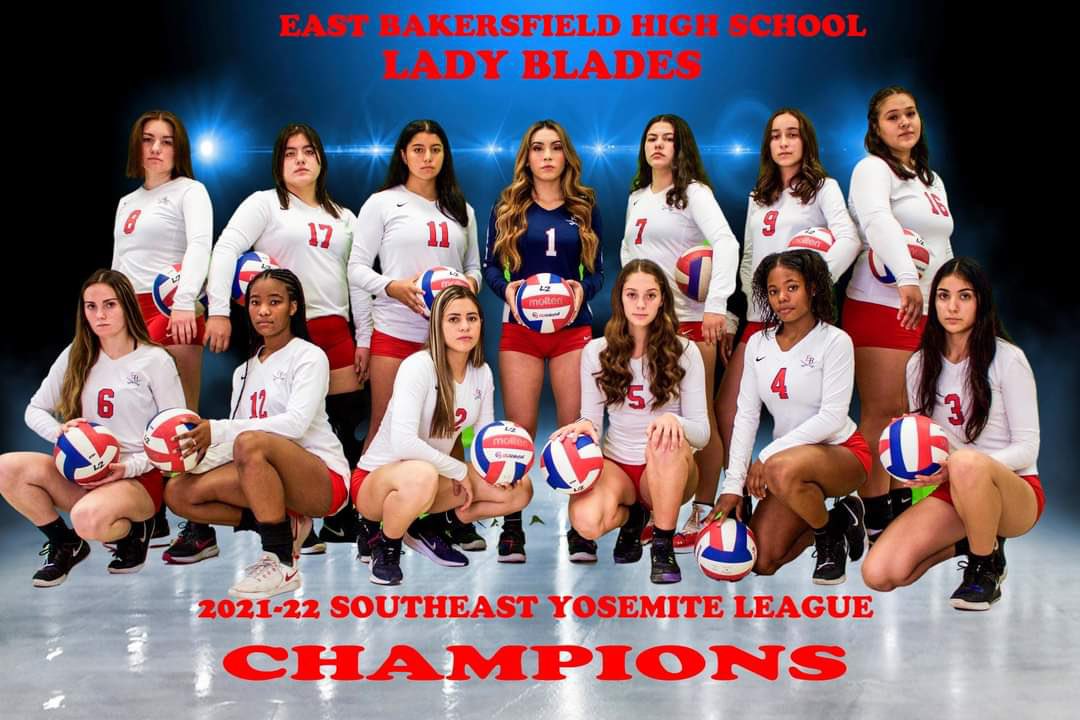 The Blades 🏐 team made history at EBHS 26-9-1. Undefeated SEYL 9-0, 1st <a href="/CifCentral/">CIF Central Section</a> section final in volleyball, 1st southern Regional state volleyball playoff victory. We are proud of you Lady Blades!! <a href="/KernHighNetwork/">Kern High Network</a> <a href="/BVarsityLive/">BVarsityLive</a> <a href="/PAGMETER/">PAGMETER</a>