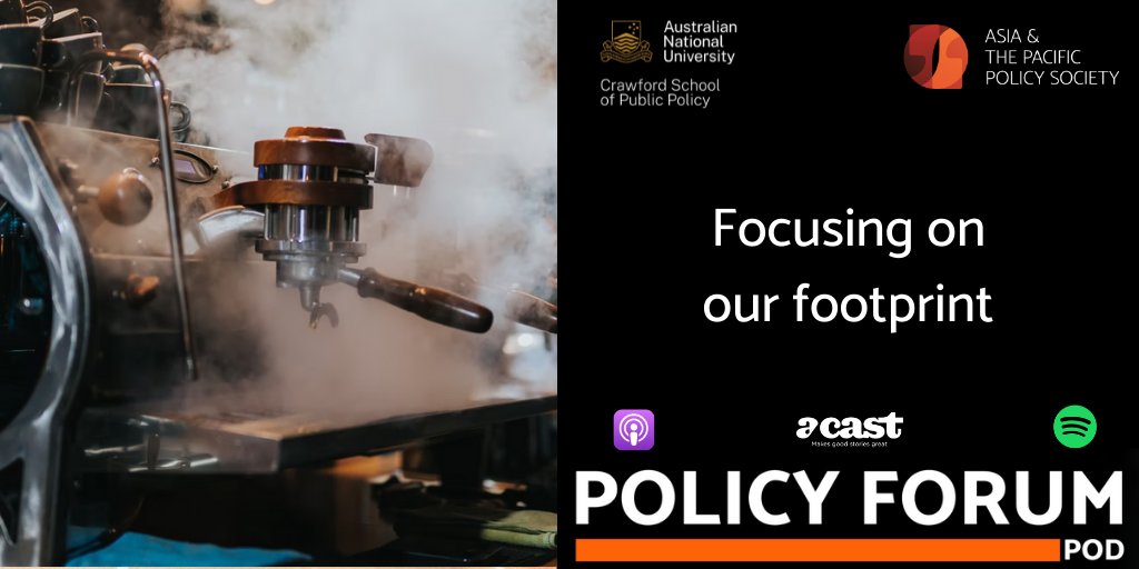 APPSPolicyForum's tweet photo. From the food we eat to the clothes we wear (even the coffee we drink), our lives leave a carbon footprint.

@drsophielewis &amp; Jo Clay join @BessellSharon &amp; @cbr_heartdoc to talk about measuring that impact &amp; living more sustainably. #PolicyForumPod

🎧  https://t.co/aRJFpgWNws https://t.co/PaeahxUsH6