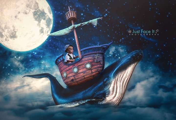 TheMelanator101's tweet photo. Jonah and the whale 🐳  I had so much fun creating this! View more of my work on my Facebook page at https://t.co/B8Exf3npZG https://t.co/TGdvoLADR3