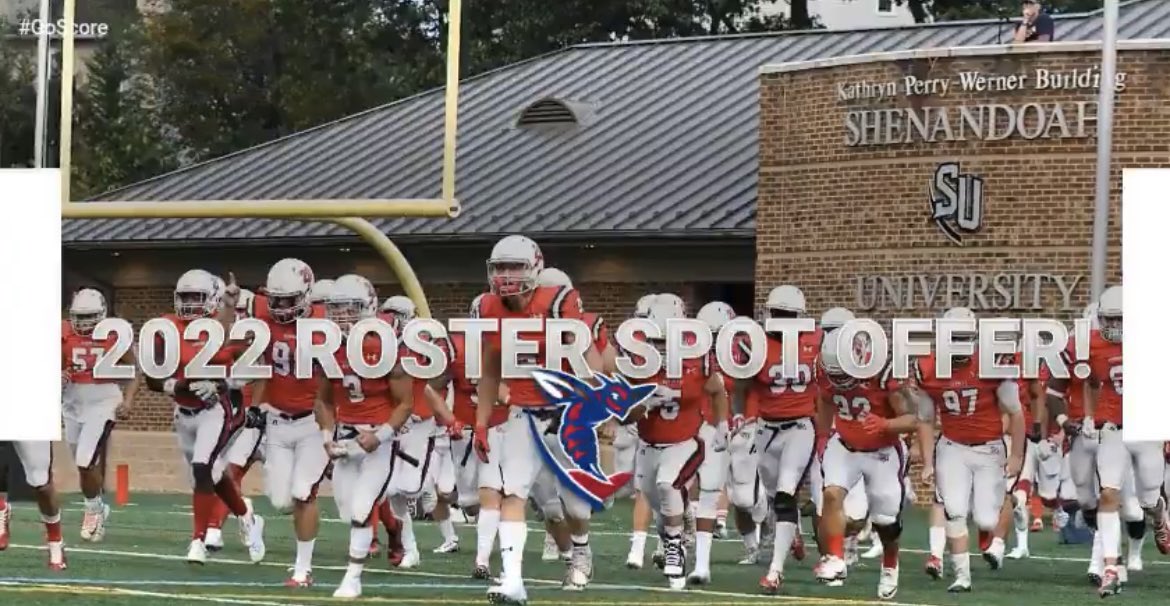 ashton_grewe's tweet photo. Blessed and honored to receive my fourth offer from Shenandoah University! Thank you @HBBauserman ! @SUhornetsFB https://t.co/nWkxwAKKEN
