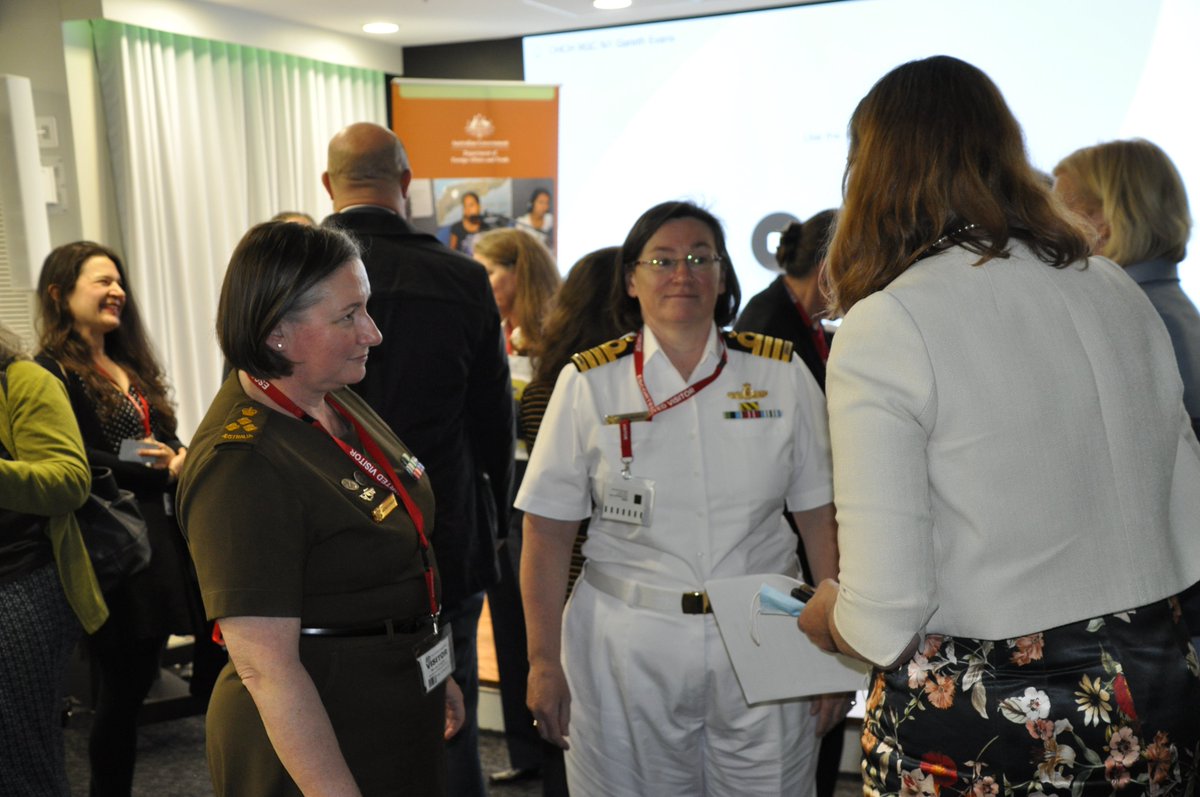 AustCivMil's tweet photo. Great to be part of today’s inaugural Government-Civil Society Engagement – A commitment under Australia's second National Action Plan that will provide continuing government-civil society dialogue to secure the implementation of the NAPII throughout our region. #WPSagenda https://t.co/uFjxnOthqT