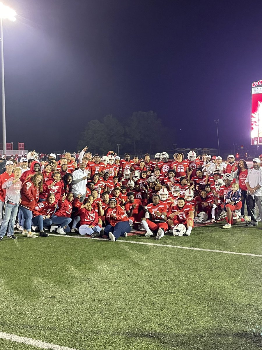 NEW SCHOOL RECORD! Tonight, your Cougars set a school record for most points scored in a football game. The previous record was 70 points in games in 2013 and 2019. GO COOGS!! <a href="/CrosbyHigh/">Crosby High School</a> <a href="/CrosbyHigh/">Crosby High School</a> <a href="/JerryPrieto8/">Coach P</a> #thisisnow #txhsfb #txhsfbplayoffs