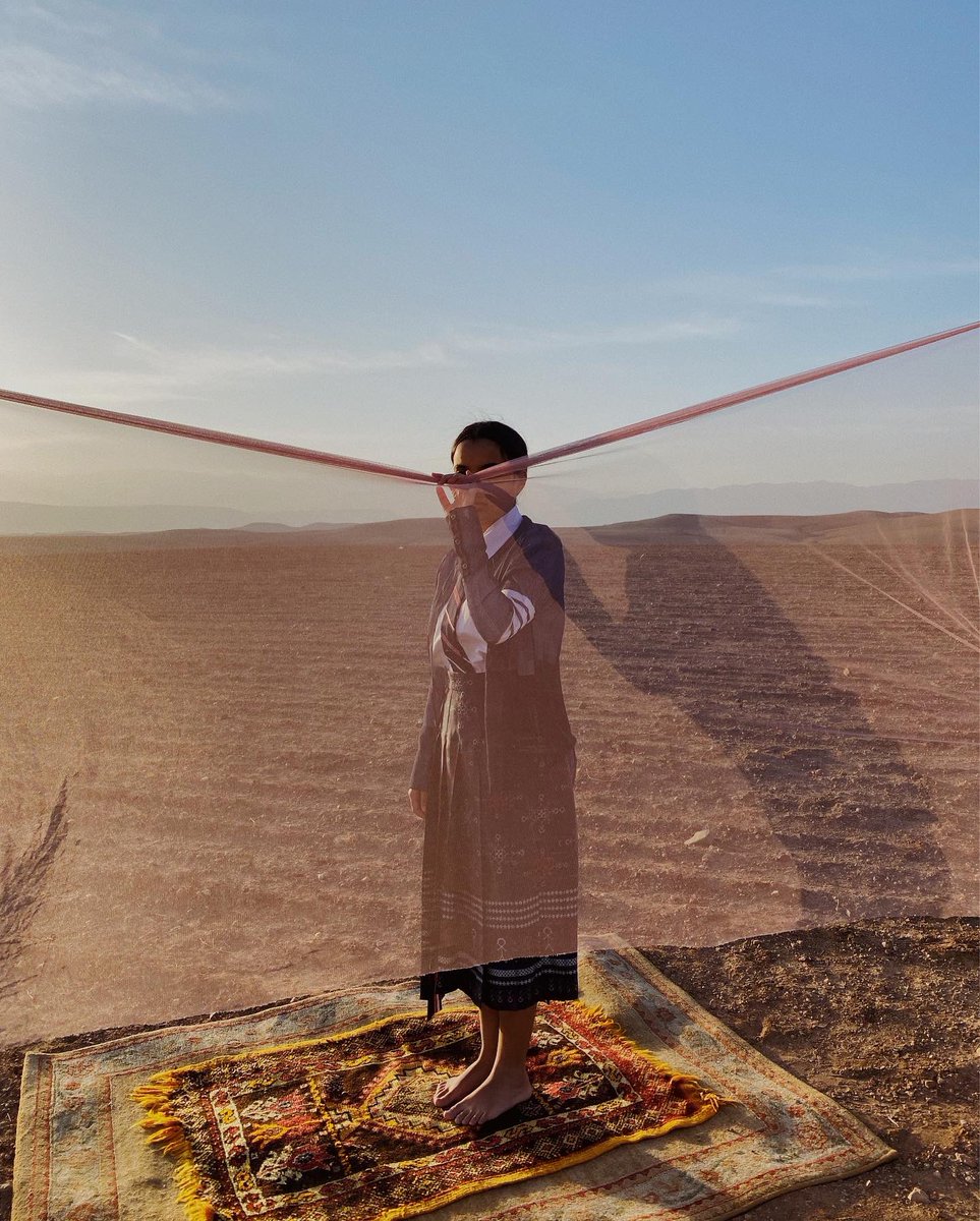 Moroccan artist <a href="/l4artiste/">Ismail Zaidy</a> has teamed up with Nataal X @thombrowne X <a href="/farfetch/">Farfetch</a> for this sunrise shoot in the Atlas Mountains, wearing pieces from Thom Browne's AW21 unisex collection.

nataal.com/thombrowne-far…

#nataalmedia #FarfetchxNataal #farfetch #thombrowne #mypeople