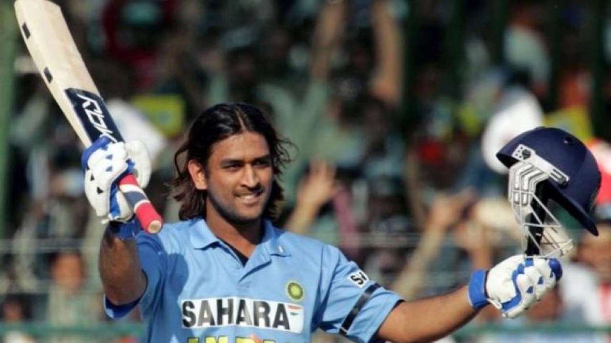 dhonipedia's tweet photo. On this Day, 

We witnessed a Vintage Mahi, going all blazing over the ground. We witnessed The Famous Gun Shot Celebration .

Dhoni also registered his Highest Odi Career Score. 
#MSDhoni https://t.co/SAxsGe4ZCA