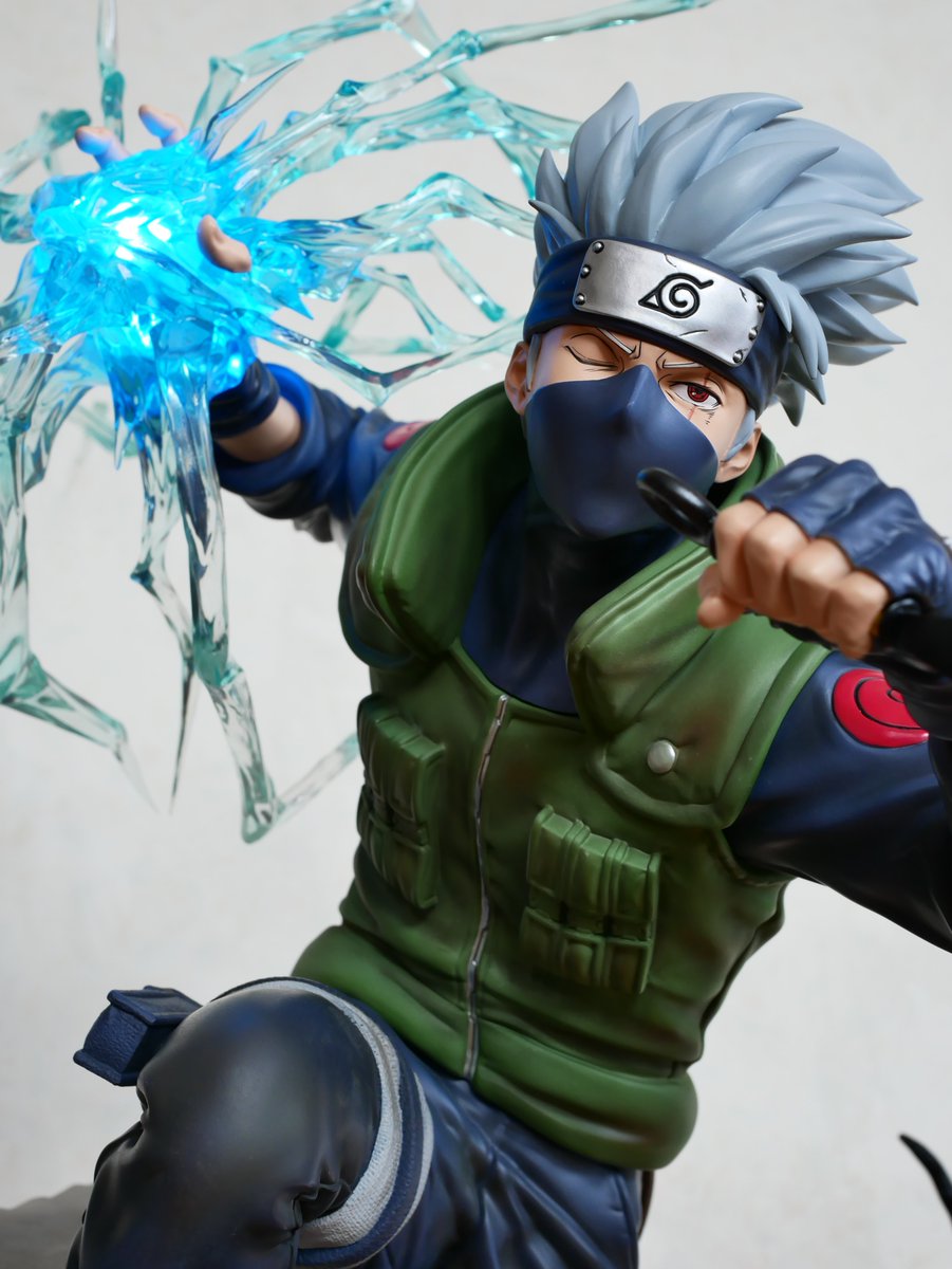hamajippa's tweet photo. 【レビュー】
Iron Kite Studio IKS Hatake Kakashi 1/4 H64cm 488pcs
正規品

ペイン戦のカカシ
スタジオのサプライズで、雷切がLED仕様になりました😂

#ironkitestudio #ナルト #カカシ #NARUTO #フィギュア #スタチュー #statue https://t.co/NYkN3gV27o