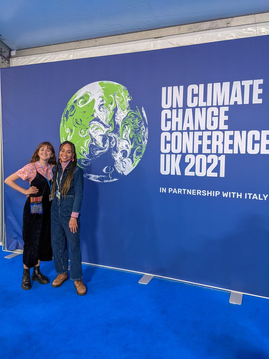 #COP26 let's goooo
It's a privilege to attend COP when so many important voices have been unable to come. So, we'll hold the UK government accountable for their climate hypocrisy and empty promises, call for them to #StopCambo &amp; for #NoNewOilAndGas globally ✊🏾 #ClimateJusticeNow