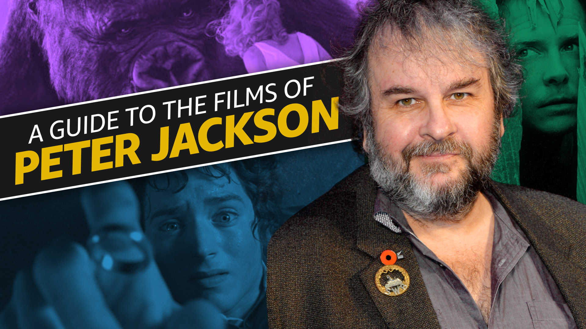 Happy 60th birthday to visionary film director, screenwriter and producer Peter Jackson. 
