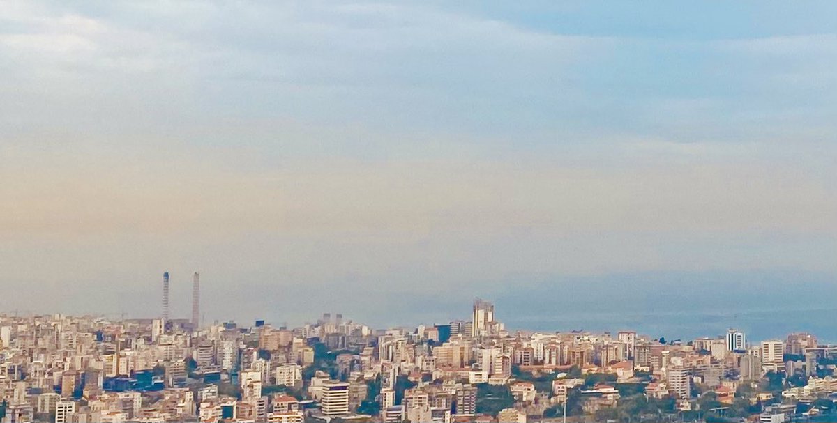 CathrynPapa's tweet photo. Happy Sunday to all FOUR MILLION FREE LEBANESE🇱🇧 and especially in Keserouane breathing this toxic air courtesy of our corrupt governement
#Time_for_Change https://t.co/5hCLiX3bjG
