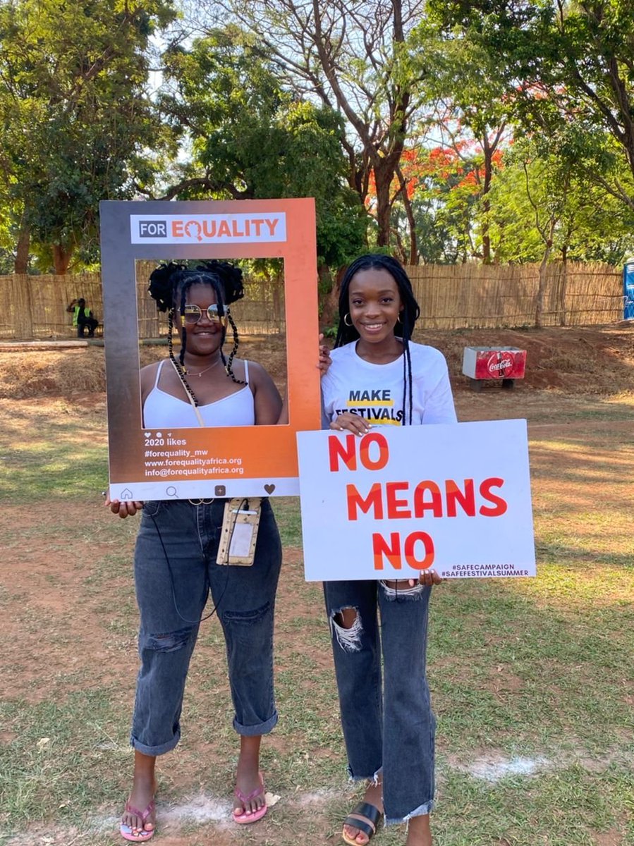 forequality_mw's tweet image. Thank you @LifestMW for having the #SafeCampaign at your event. Together, we served and made the festival a much more safer and enjoyable experience to hundreds of women. Shout out to our incredible #SafeCrew for the great job done. On to the next one!
#SafeFestivals
