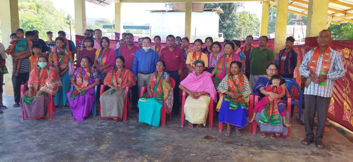 MangiKumbi's tweet photo. 31/10/2021: A simple delightful Newly BJP Joining Programme of 29/21 Ithai
(B) at Ithai Dam Community Hall under 29- Kumbi Assembly Constituency. 
        #PMModij #JPNddaji 
      #AjayJamwal  #SambitPatra 
                 #BJP https://t.co/p4aRDPDIPT