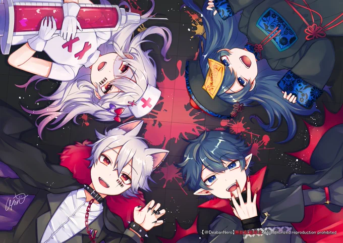 Halloween🎃🍭
※過去絵 