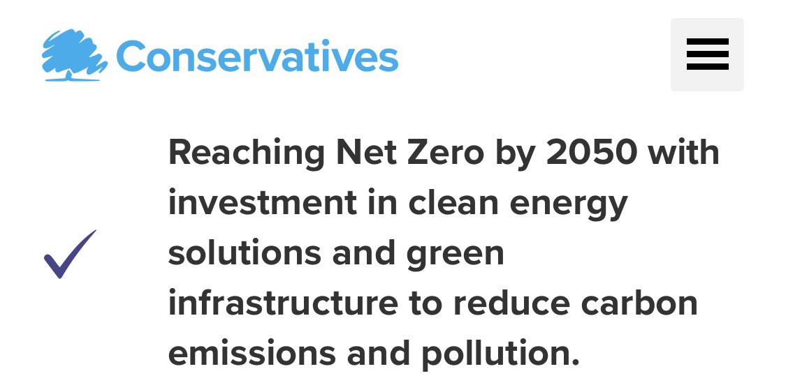 paulmasonnews's tweet photo. "We didn't vote for net zero" says S*n columnist... but here's the 2019 Tory manifesto 👇🏽 - the disinformation drive for COP26 in full swing https://t.co/7gTW6gHlml