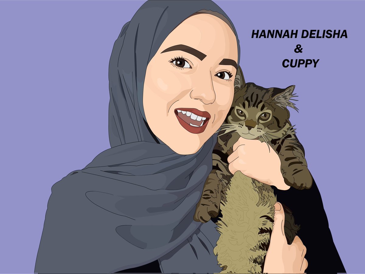 HANNAHDELISHA_'s tweet photo. Thank you for making the time to do this @FazlyZaen, suka sangat.😍🥰 https://t.co/9tDYMbnznI