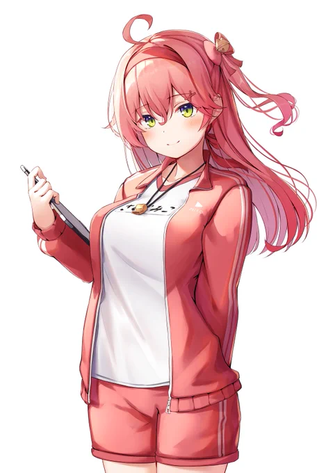 体操服みこち描いた(●'ω`●)

 #miko_Art 