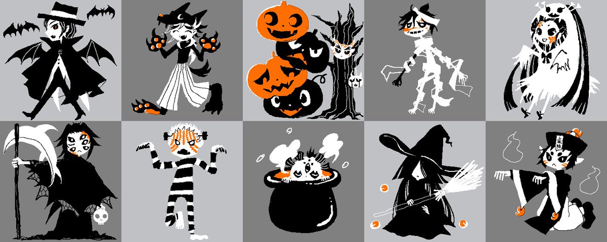 mncr69's tweet photo. #鬼さんハロウィン
@oni1draw1write 

HAPPY  HELLOWEEN ‼︎ https://t.co/HjD82aVqsa