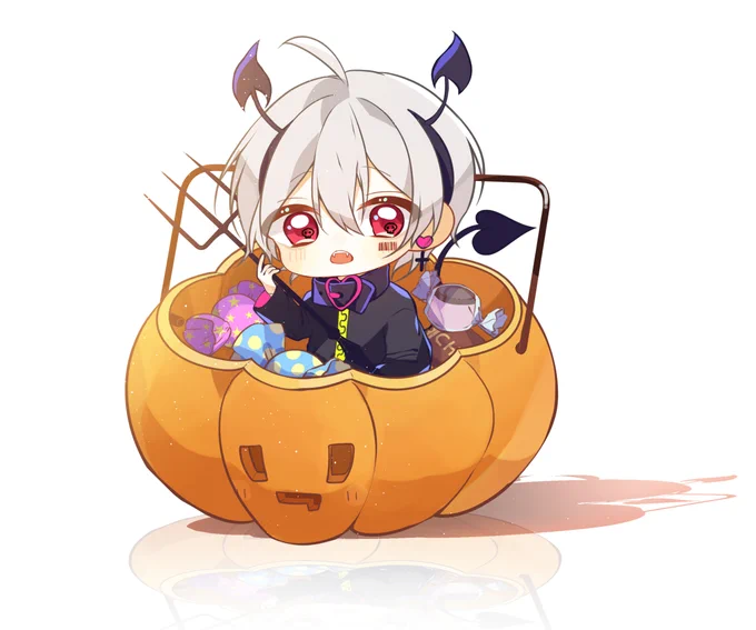 happy halloween🍭
#まふあーと 