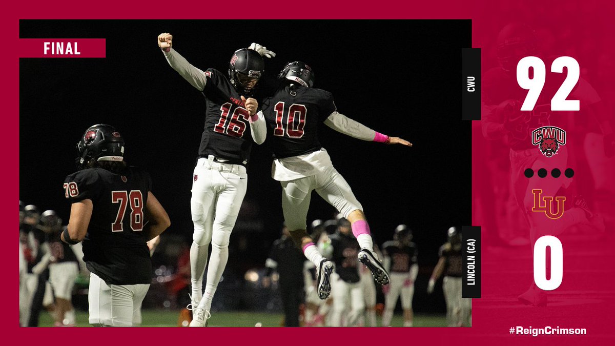 CWU Football tweet media