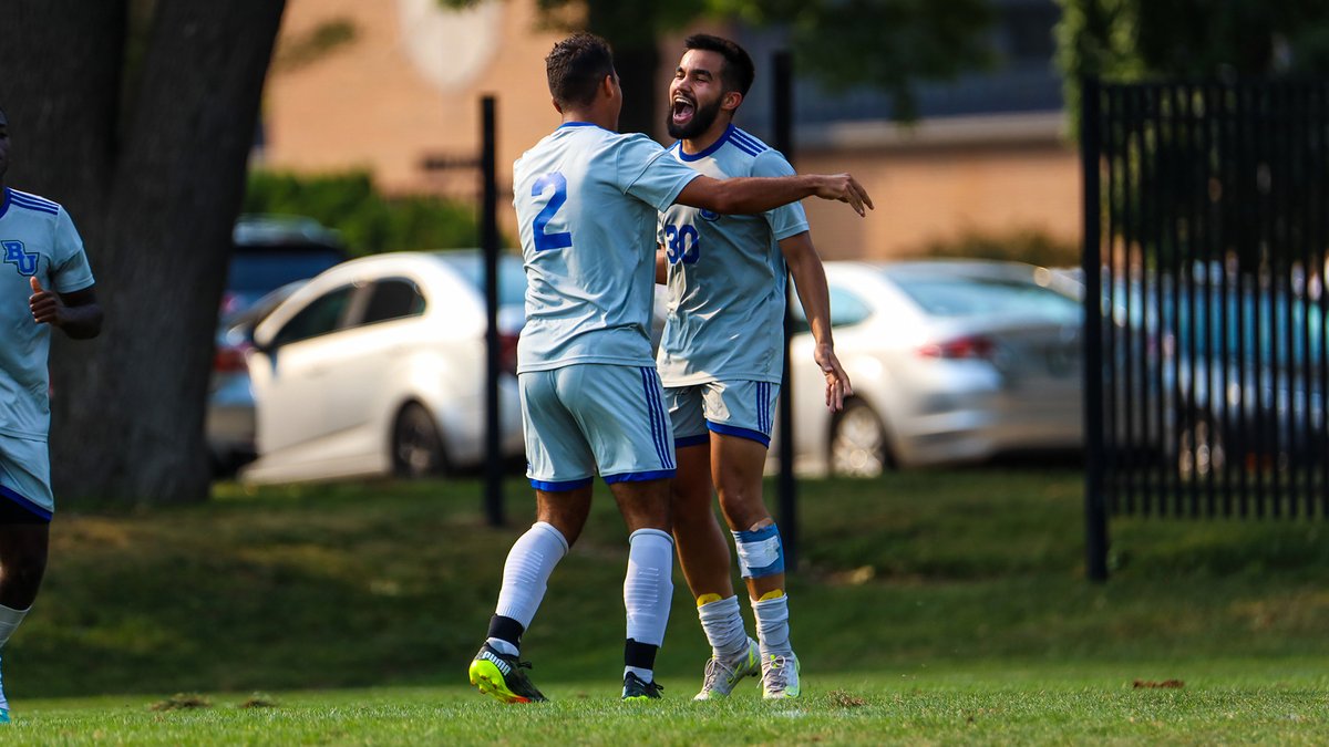 BUPilots's tweet photo. .@BUPilotsMSoc Repeats as Crossroads League Champion with OT Win over SAU #TrueBlueBU
 - https://t.co/Z0SynNytWb https://t.co/JOCBRhDQ6m
