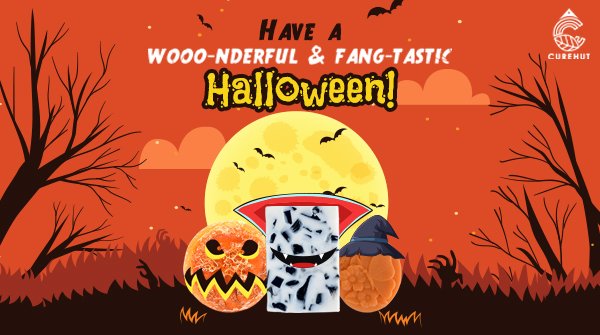 CureHutSoaps's tweet photo. CureHut wishes everyone out there a spooktacular Halloween!
.
.
#curehut #halloween #halloween2020 #halloween2021 #halloween2019 #naturalsoaps #radiantskin #glowingskin #naturalproducts #amazingskin #curehutsoaps https://t.co/oZATqIiSwZ