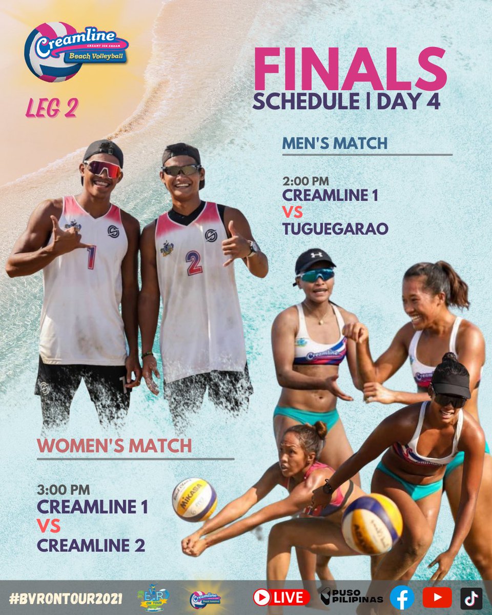 Creamline Beach Volleyball tweet media