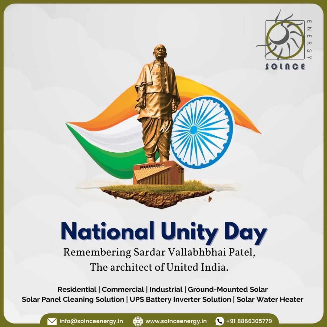 EnergySolnce's tweet photo. Remembering the Iron Man of India, a great freedom fighter and India's first home minister Late Shri Sardar Vallabhbhai Patel on his 146th birth anniversary.
.
.
.
#sardarpatel #united #unity #unityday  #sardarvallabhbhaipatel #statueofunity #ironman #unitedindia https://t.co/djn0LNdJA2