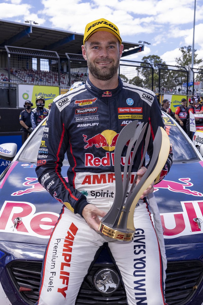 Motorsport_AUS's tweet photo. 🏁 🏆 @supercars Championship leader Shane van Gisbergen returned to the top step in Sunday’s opening race. One more race to come at 4:25pm AEDT!

#RepcoSC #SydneySuperNight #Supercars #SydneyMotorsportPark #ReturnToRace https://t.co/P0Rm7o9tNo