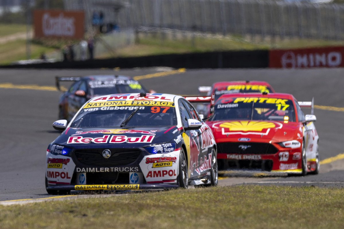 Motorsport_AUS's tweet photo. 🏁 🏆 @supercars Championship leader Shane van Gisbergen returned to the top step in Sunday’s opening race. One more race to come at 4:25pm AEDT!

#RepcoSC #SydneySuperNight #Supercars #SydneyMotorsportPark #ReturnToRace https://t.co/P0Rm7o9tNo