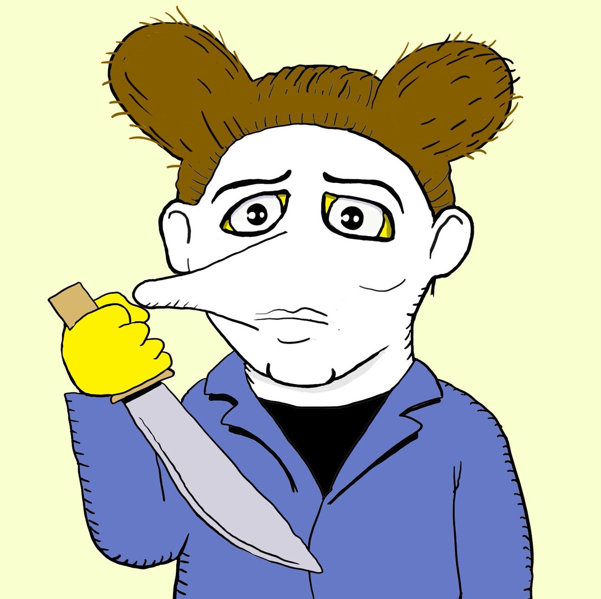 Which way am I supposed to wear this Killer Mike costume?