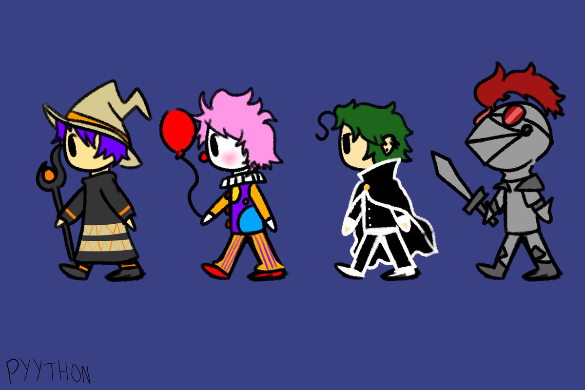 Pyython_'s tweet image. 🧙‍♂️🤡🧛‍♂️🤺