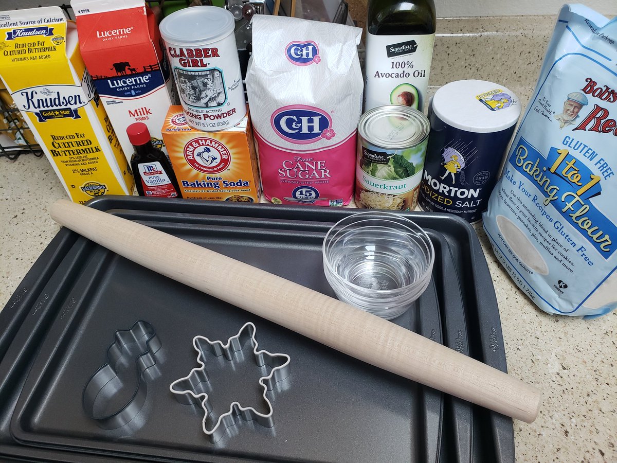 MandieSchrader's tweet image. I will be making pierogi and sugar cookies tomorrow and trying to film it for work. 🤞😬
Send me all the good vibes please!
#LibraryLife #VirtualProgramming