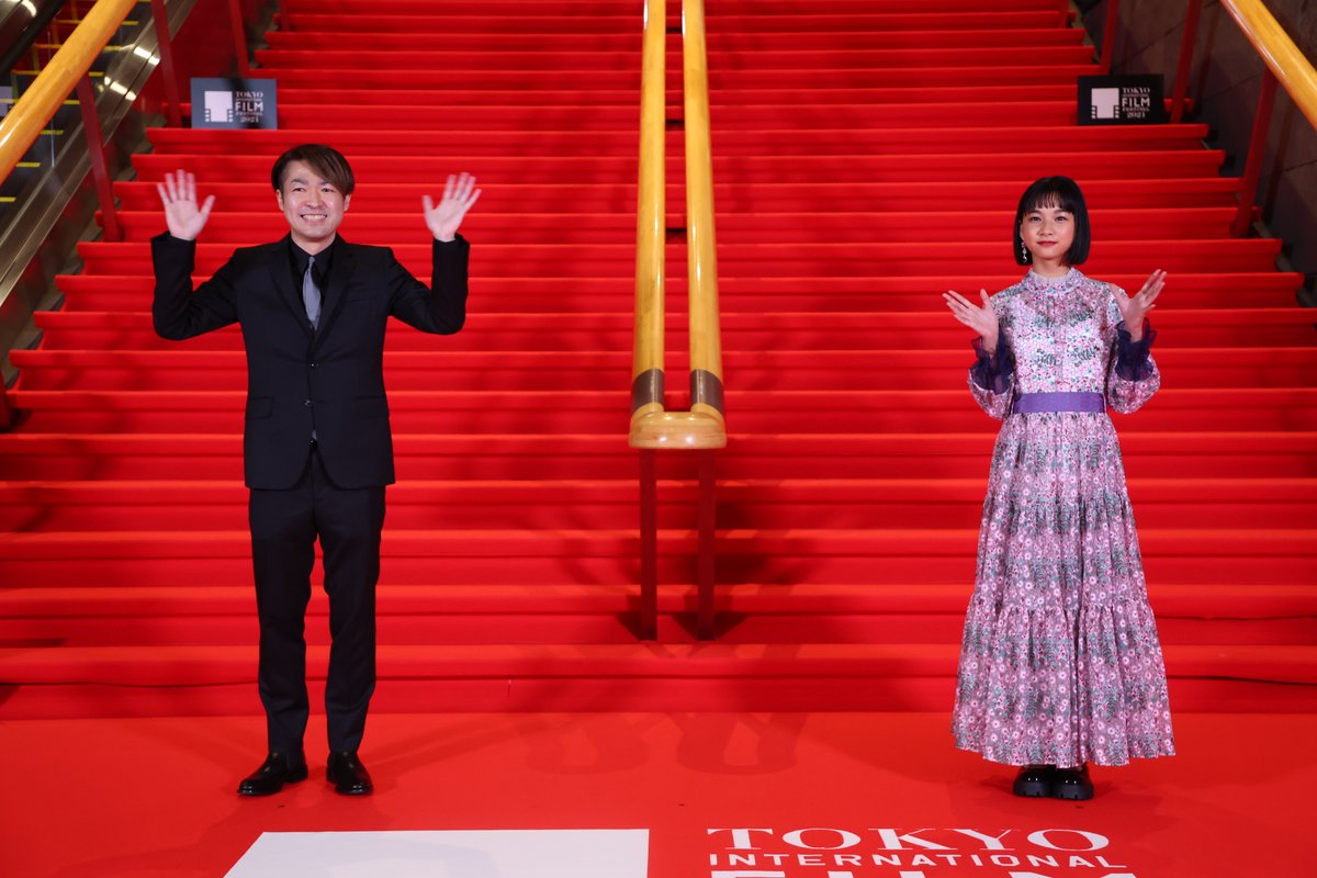 tiff_english's tweet photo. 34th #TIFFJP
Red carpet snaps for #NipponCinemaNow Films🎬
#IntimateStranger
#SpaghettiCodeLove
#Nagisa
©2021 TIFF https://t.co/1VDhTtx8v2