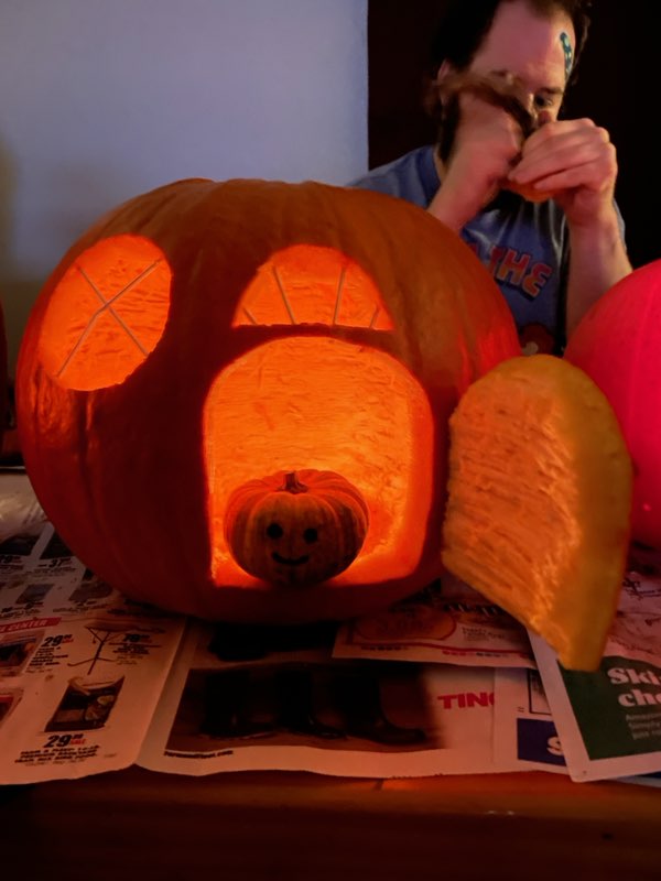 IAM8ull's tweet image. This Years Carvings! (Page1)