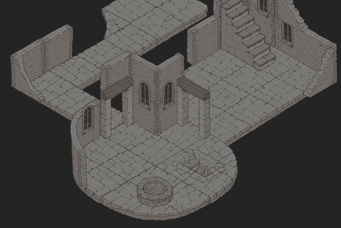 clivehawk's tweet photo. Getting close to posting this stuff to download! Figurin' out walls now. https://t.co/SY9f6BEe3T