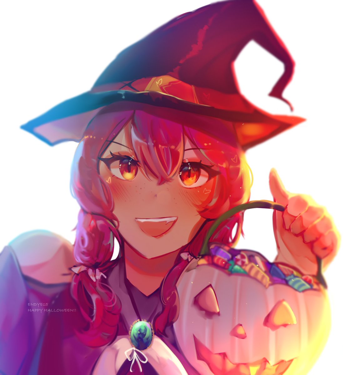 endye15_'s tweet photo. HAPPY HALLOWEEN~!! she got the candyyyy https://t.co/hdGsSqueAU