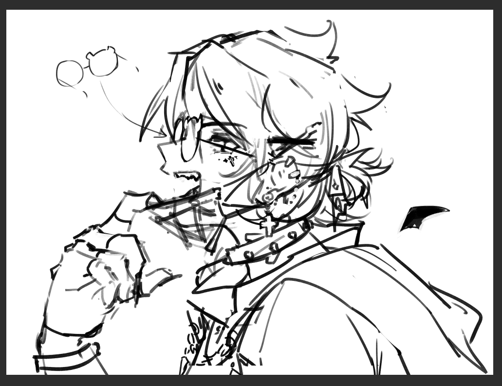 with or without glasses? 