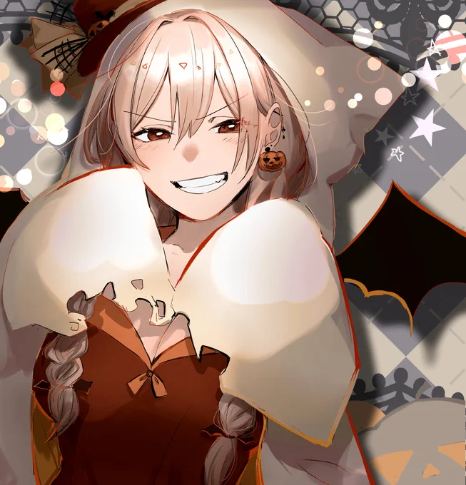 🎃👻\\ じゃーん!!お化けだよ～!怖い??// 👻🎃
#フレン見て 