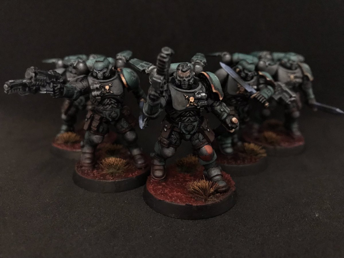 Pak9075R's tweet photo. Reivers squad #WarhammerCommunity #warhammer40k #Warmongers https://t.co/IM0Kd9ggW1