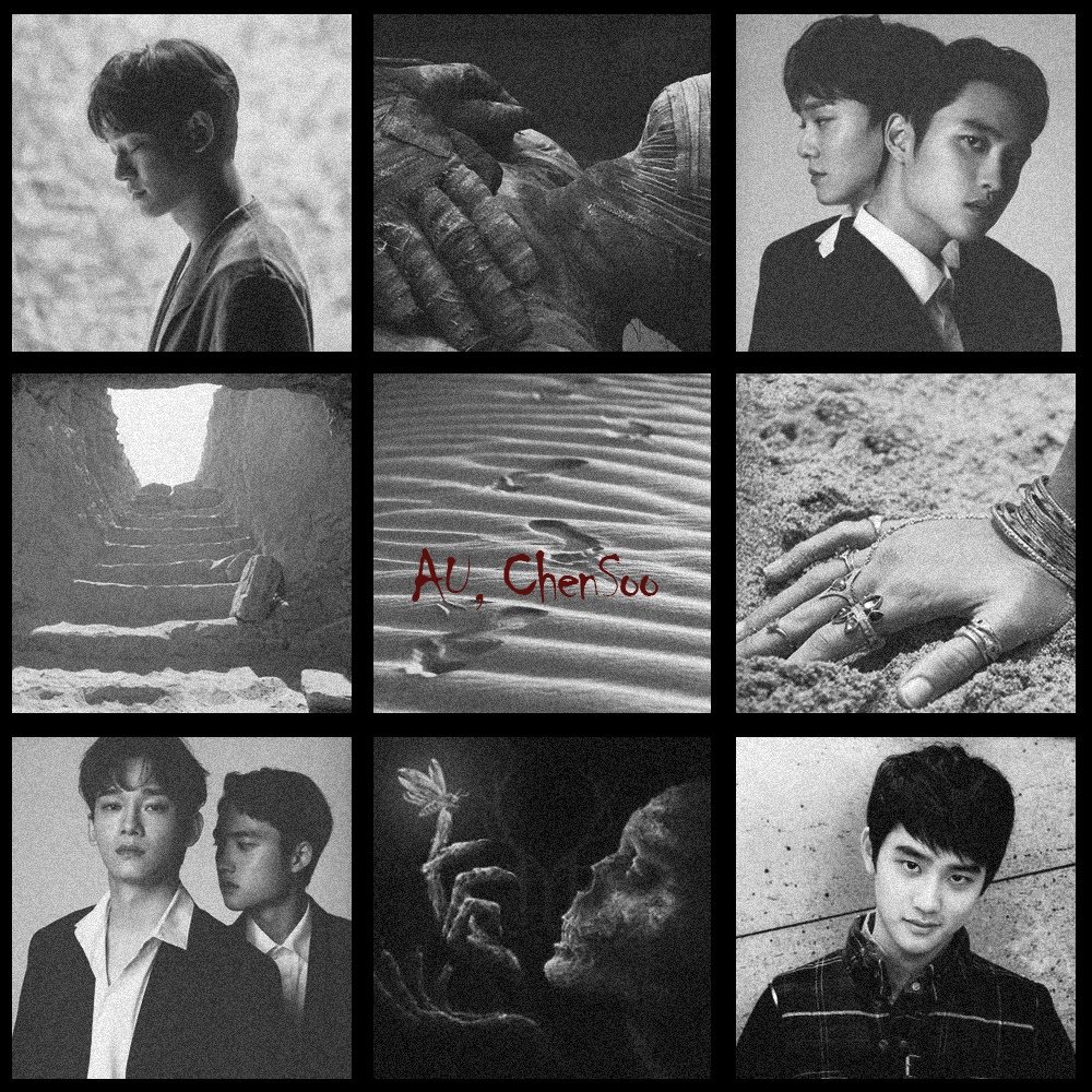 AnastasiaStaska's tweet photo. #AU #EXO #CBX #Chen #DO #ChenDO #SooChen #ChenSoo #DoChen #Halloween
AU, Чен ожившая мумия из царства мертвых.
КенСу новичок археолог. Когда изучал и анализировал нашедшего раскопки, остался до ночи и увидел проснувшийся мумия. Чен первый сумел вернуться из мертвых в живых. https://t.co/MeCFvCz2YL