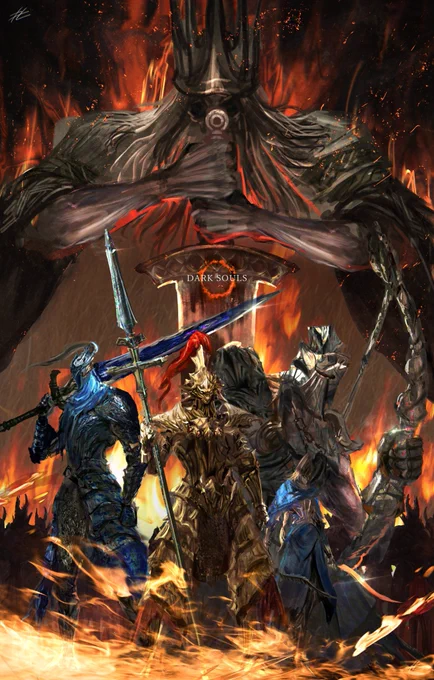 #とにかくワチャーッと集合してる絵を晒す見た人もやる 

🐺🔥🔥 