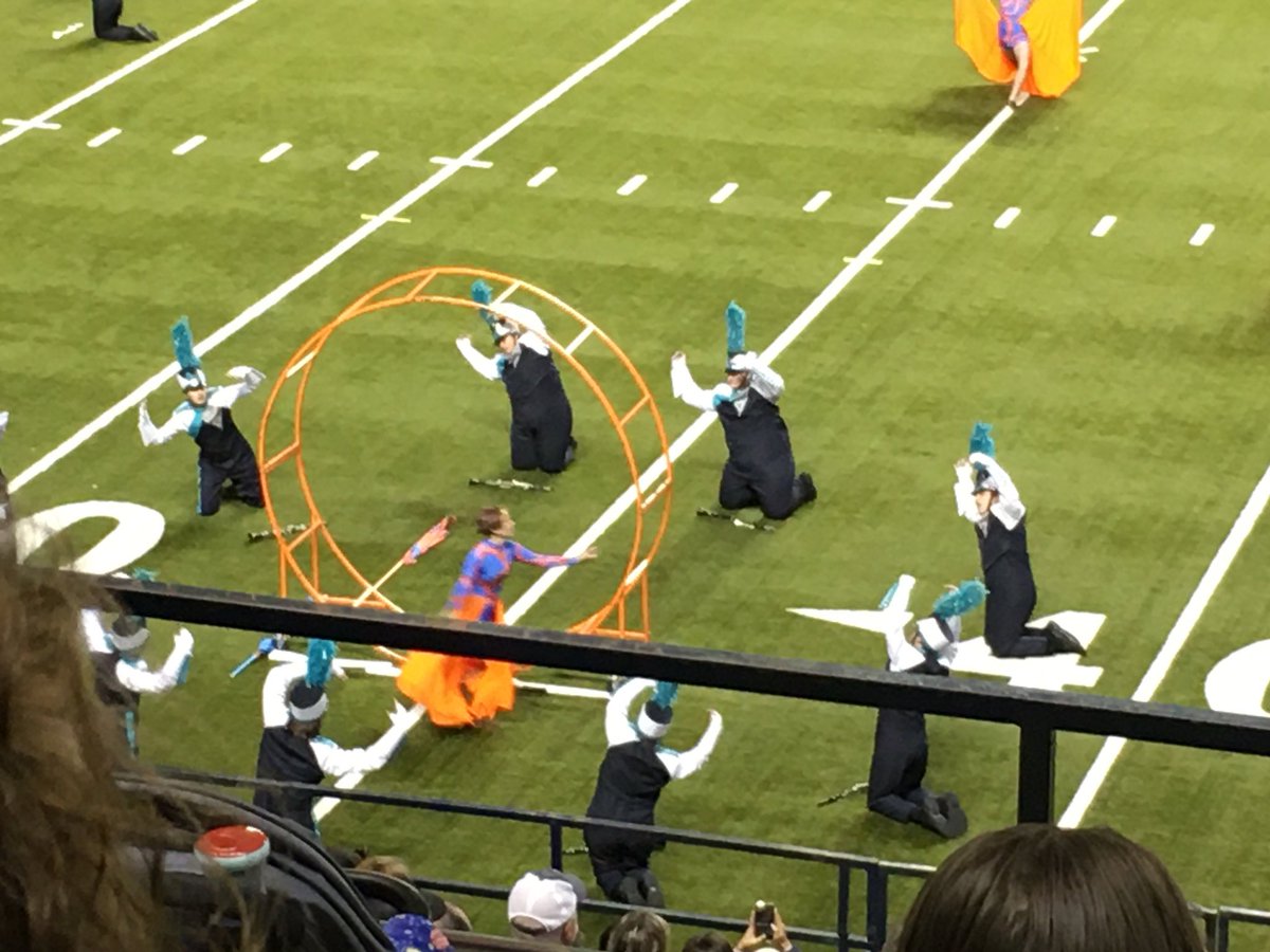After 14 hours at ETSU, lots of rain, cheering, and 2 great performances, these kids are tired!! They were fabulous! Came in 5th in the region!  Amazing!  Lots of smiles all around! Congratulations! <a href="/SiegelHighBand/">Siegel Band</a>