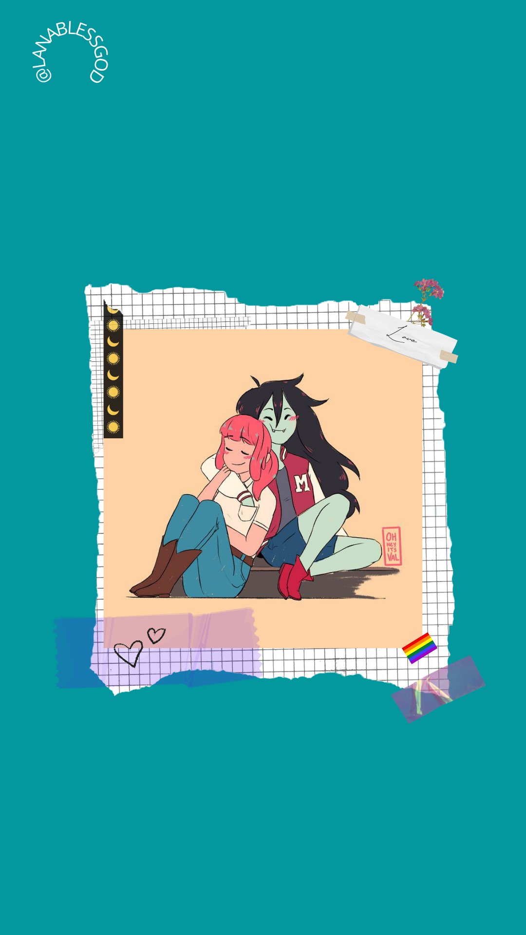 𝐡𝐚𝐥𝐜𝐲𝐨𝐧 on Twitter clivenzu so i made a wallpaper out of this  gorgeous bubbline art hope you dont mind httpstcoIFa6KuW8fB   Twitter