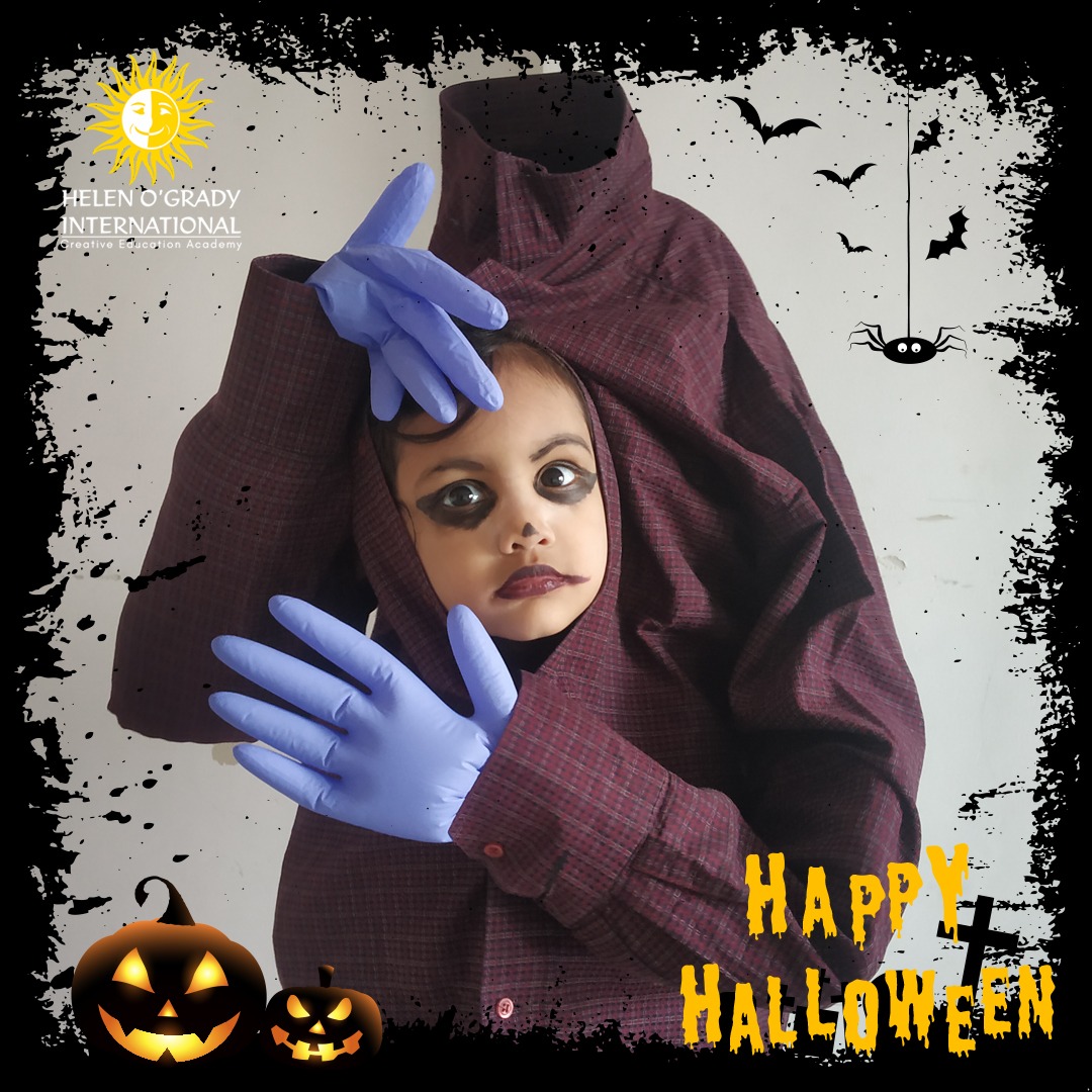 HOGIndia's tweet photo. #HOGIndia #HappyHalloween #Halloween2021 #HalloweenCostumes #DevelopmentalDrama #Speech #Drama #Imagination https://t.co/by3flEw6u6