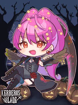 ハッピーハロウィン!ハロウィンSDイラスト公開されました!ご依頼ありがとうございました!『ケルベロスブレイド』(C)87*saku/トミーウォーカー #トミーウォーカー 
