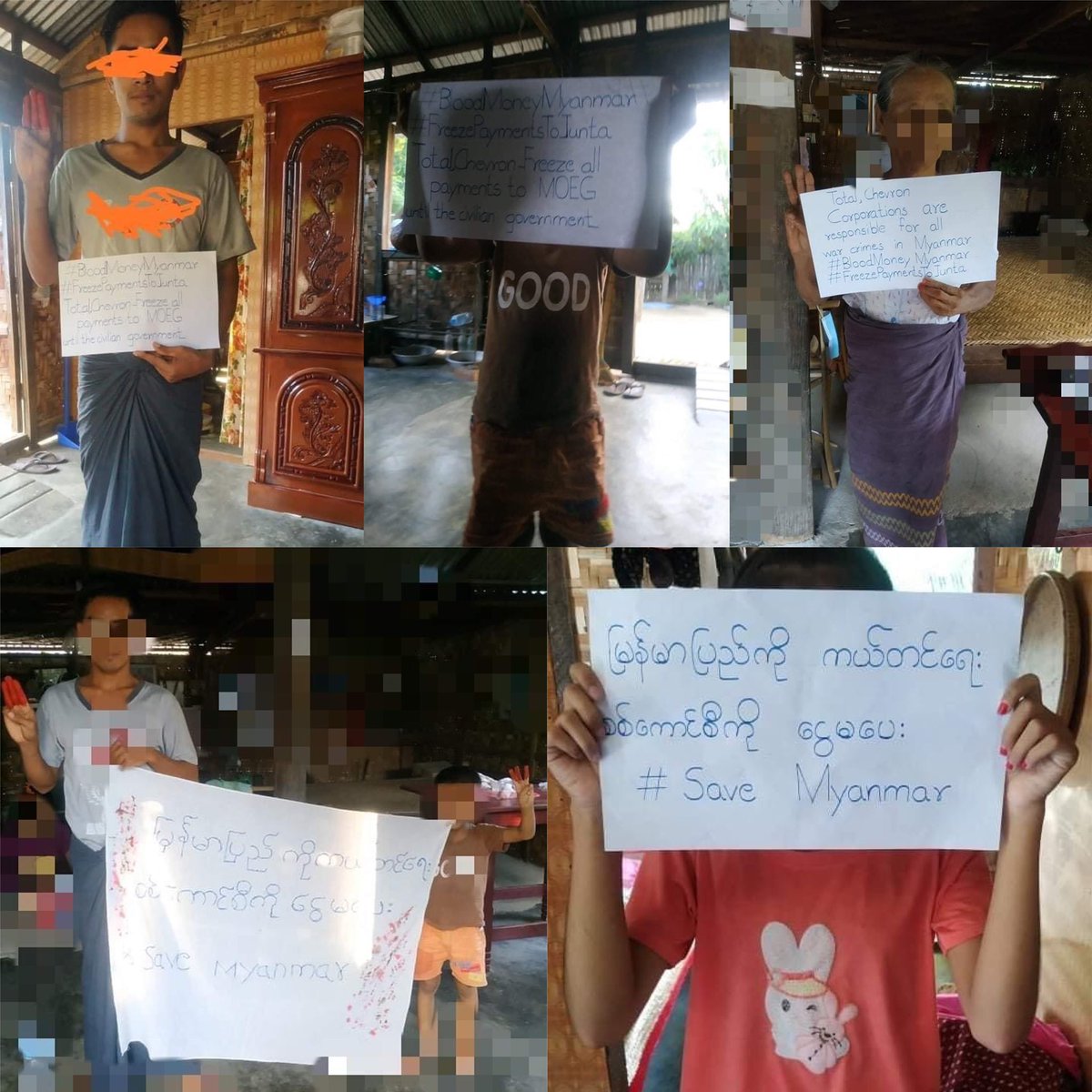 PhooPPKyaw's tweet photo. Locals from Mandalay staged a domestic strike to protest against Military Dictatorship and demanded to cut off the cash flow for Military Junta.

#FreezePaymentsToJunta   
#Oct31Coup  
#WhatsHappeningInMyanmar https://t.co/rqJpSKvSPO