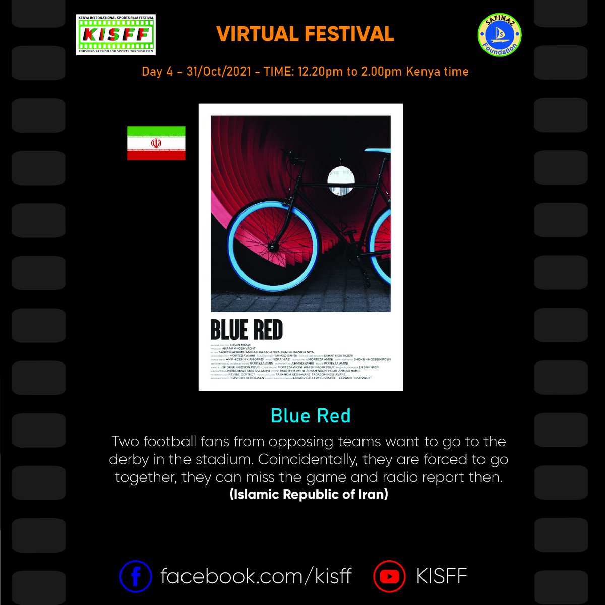 kenyafilmcomm's tweet photo. #KISFF2021 enters day four today.
Catch amazing films and documentaries screening today via https://t.co/t7Auqy9XLz https://t.co/nFIJHp46sH