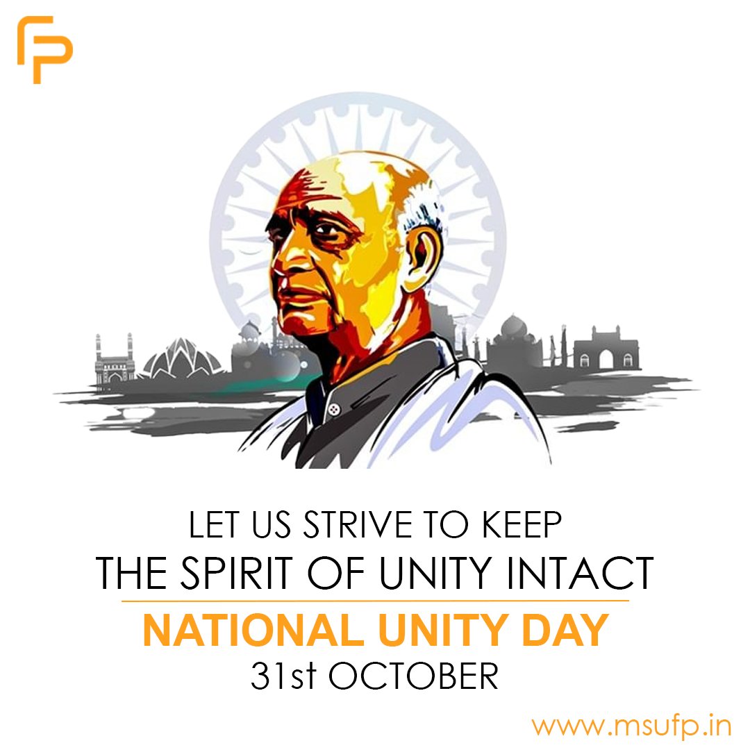 MSU_FootPrints's tweet photo. Sardar Vallabhbhai Patel Jayanti is declared and celebrated as the National Unity Day in the entire nation. He is also recognized as "Unifier of India". 

#msufp #thinkBEYOND
#sardarvallabhbhaipatel
#nationalunityday https://t.co/Voq2ugV3QI