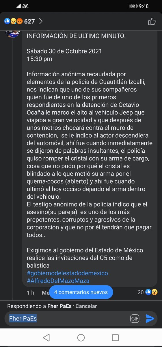 TiaCheems's tweet photo. Circula este testimonio y me parece muy creíble por desgracia 😒  #JusticiaParaBenito https://t.co/CRE7ccJagF