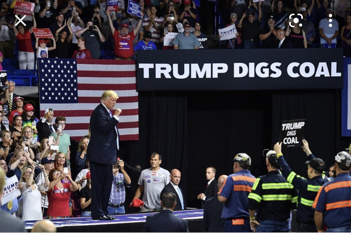 JB87166184's tweet photo. @LeePace96217241 @kayleighmcenany Where is your source for this?

I can make stuff up too like when Trump said he could bring back all of the jobs for coal workers. Oh wait, that was the truth. https://t.co/cKBjAMwDZX